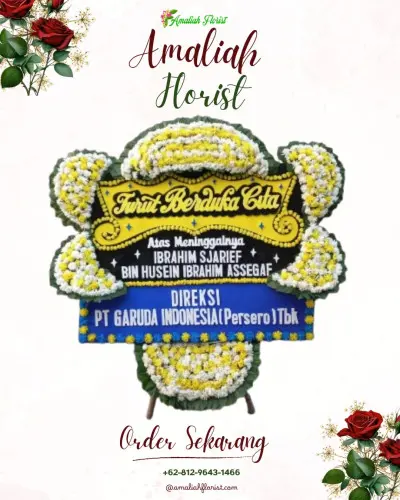 Papan Bunga Duka di Sasagaran